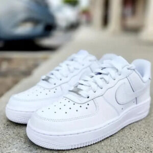 Brand new casual women white or black air forces sizes 6,7,7.5,8,9.